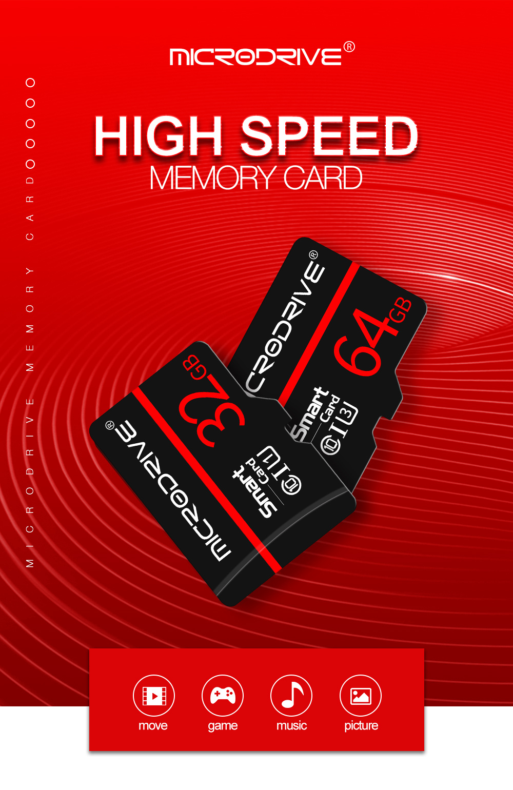 100 Genuine Micro Tf Sd Card 128gb 64gb 32gb 16gb Micro Mini Sd Cards