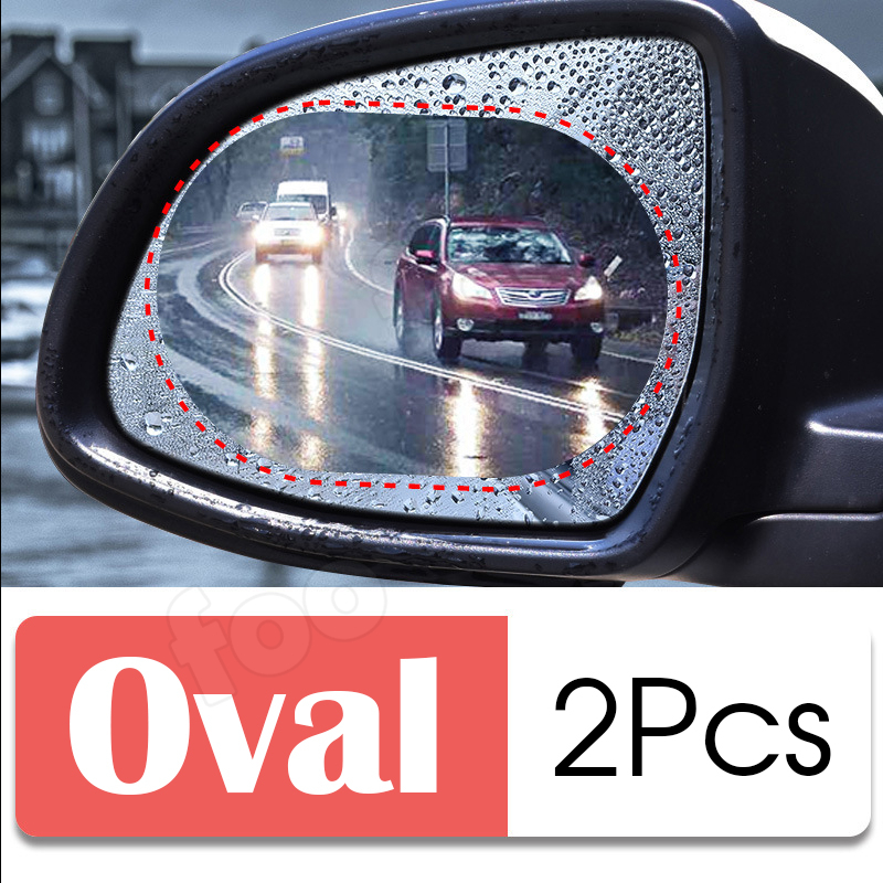 Kaufe Auto-LKW-Rückspiegel, Regenschutzfolie, Fensterglas, beschlagfrei,  wasserdicht, Aufkleber für regnerischen Tag, sicheres Fahren, regensicher