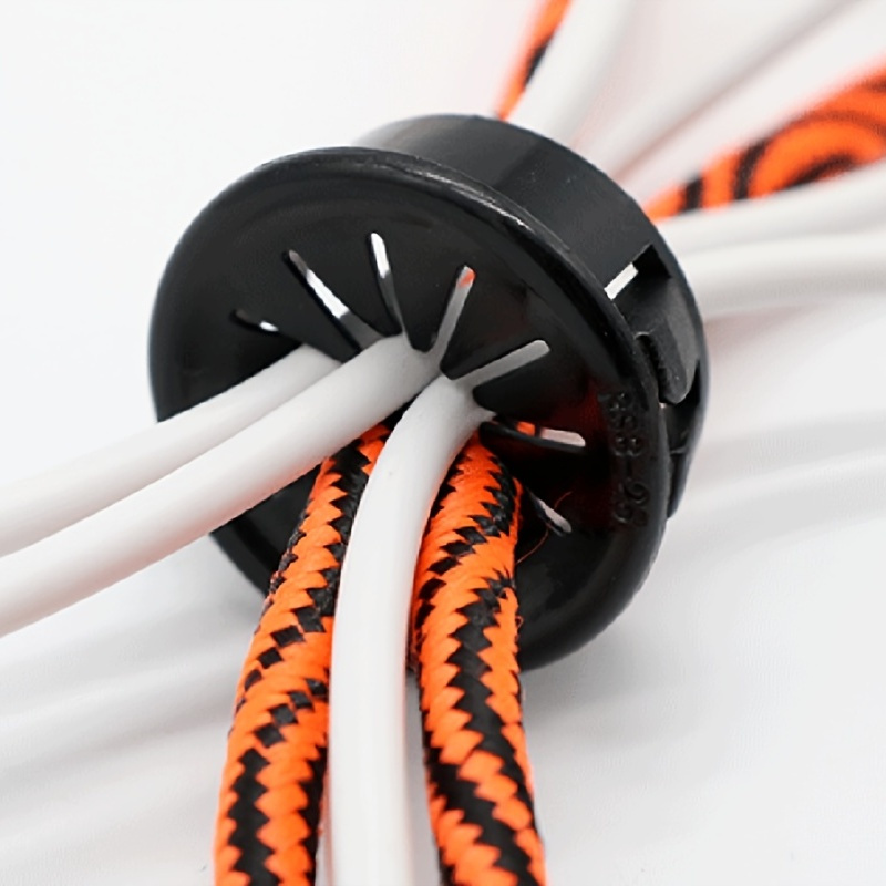 1pc 25feet Braided Cable Sleeve Flexible Self Wrapping Split Electrical  Cable Cover Protection And Organization Wire