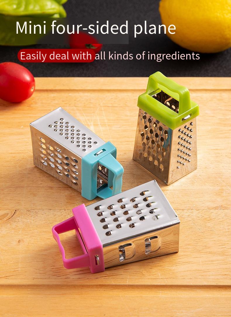 Stainless Steel Mini Cheese Grater 4 sided Planer - Temu