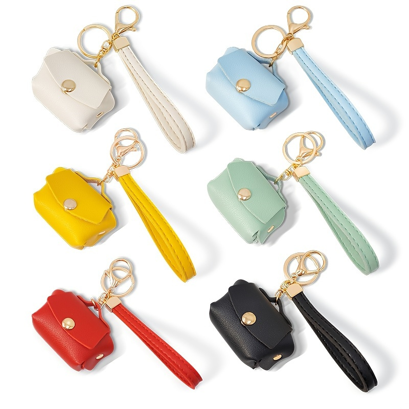 Mini purse online keyring