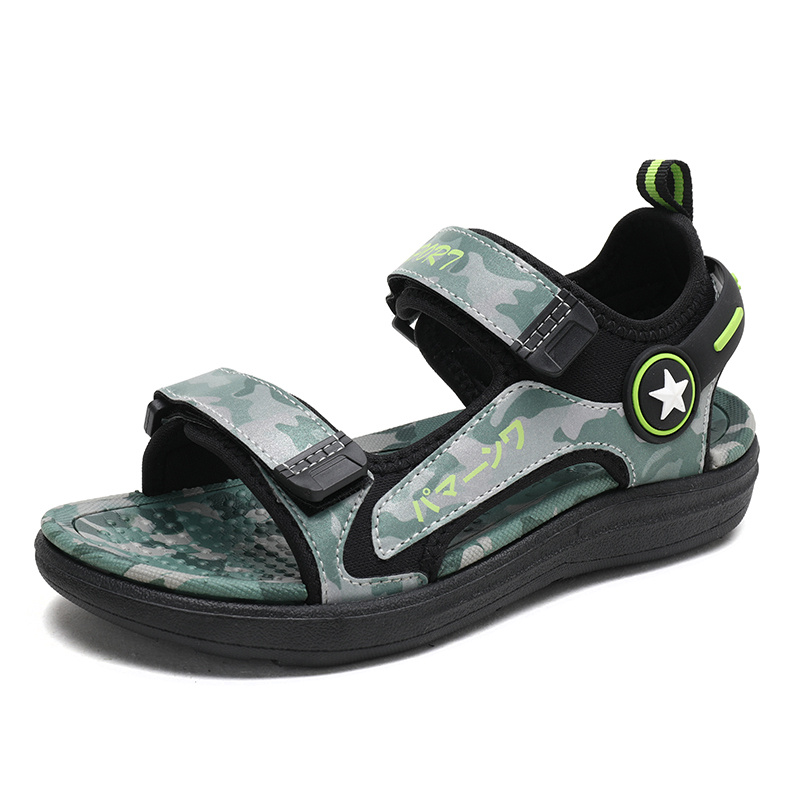 Boys camo online sandals