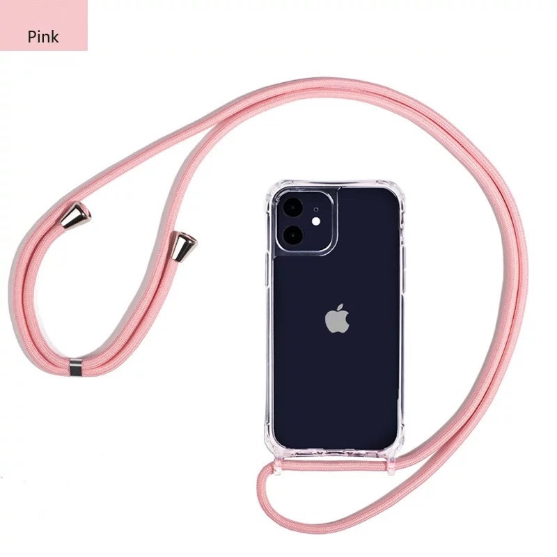 LMEIL Crossbody Leather Lanyard Electroplate Rhomboid Phone Case for iPhone  11 12 13 14 Pro Max XR X XS 7 8 Plus Cover with Chain,A,for iPhone 12