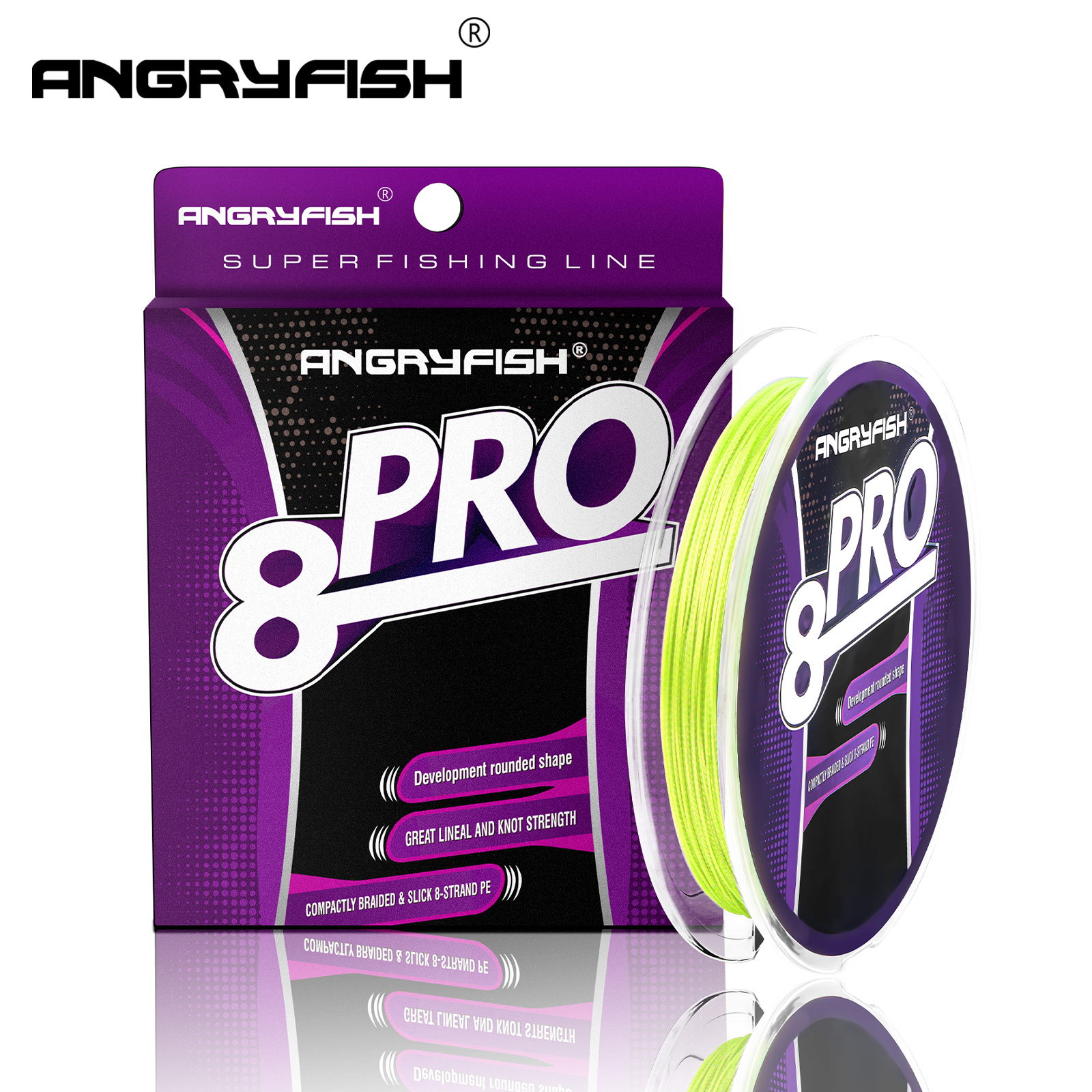 Saltwater Fishing POWER Pr0 braided PE Fishing Line 8 Slisk line