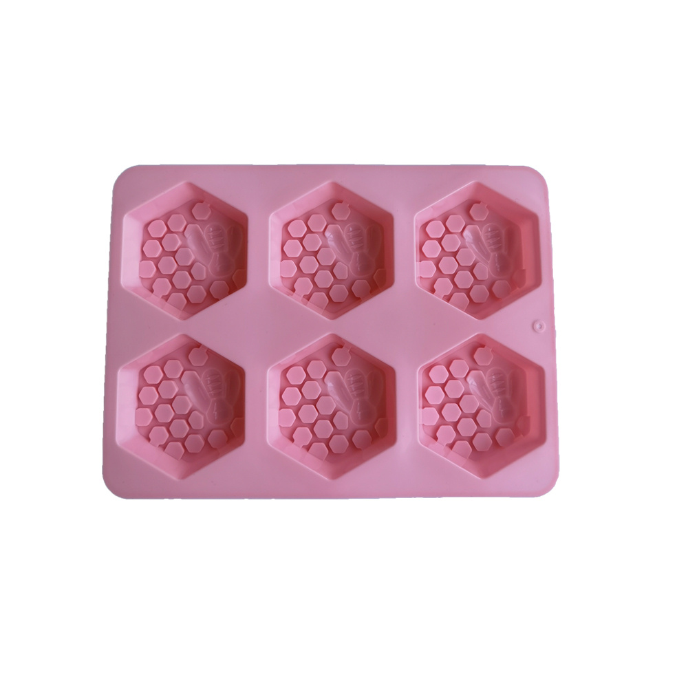 Stampo per sapone in silicone esagonale