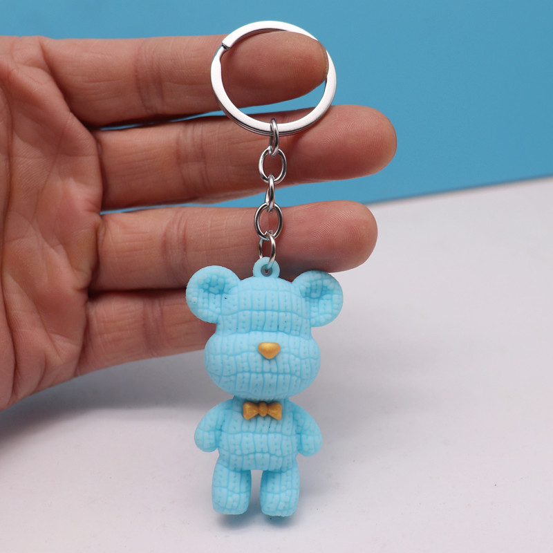 Adorable Teddy Bear Charm Keychain - Perfect Plush Toy Accessory For Your  Backpack Or Bag! - Temu