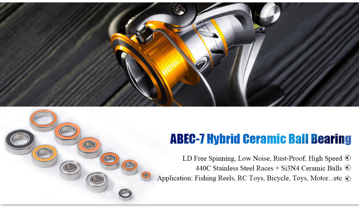 2pcs S623 2rs 3x10x4 Mm Abec7 Hybrid Ceramic Bearing S623c - Temu
