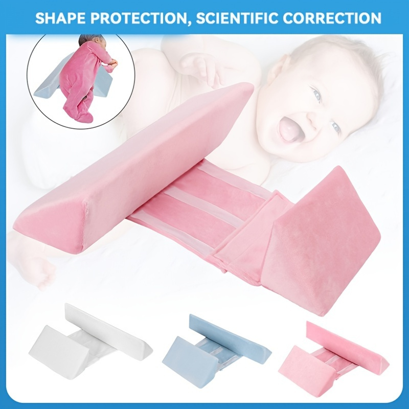 Baby Wedge Pillow Side Sleeping Cushion Anti Spitting Triangle