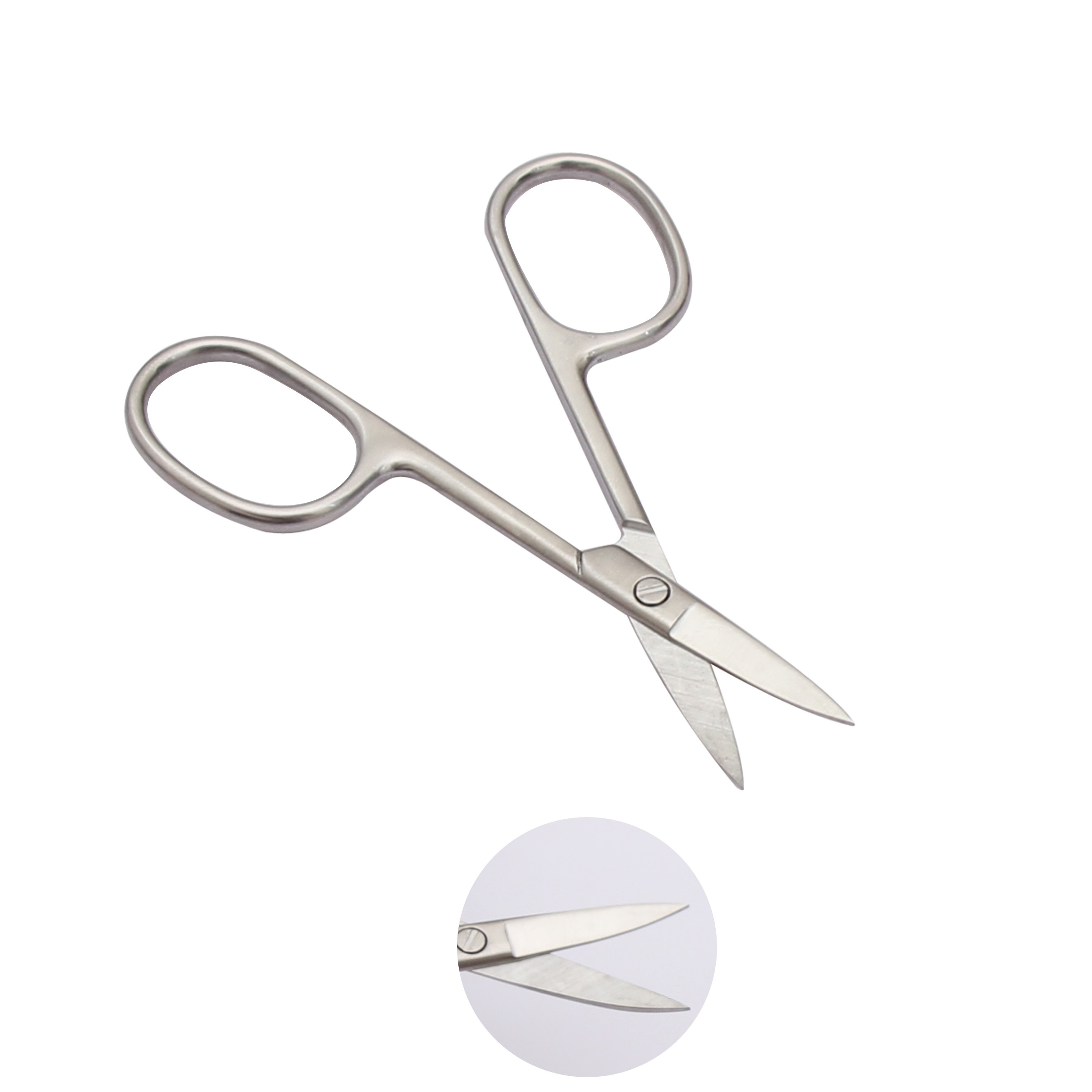 Eyebrow Scissor Fine Straight Tip Scissor Portable Compact Temu