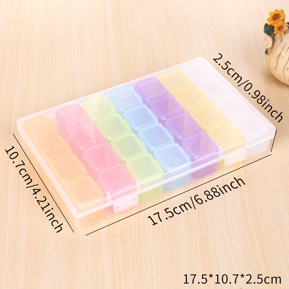 1pc 28 Grid Paint Tray Palettes For Acrylic Paint Color Palette With ...