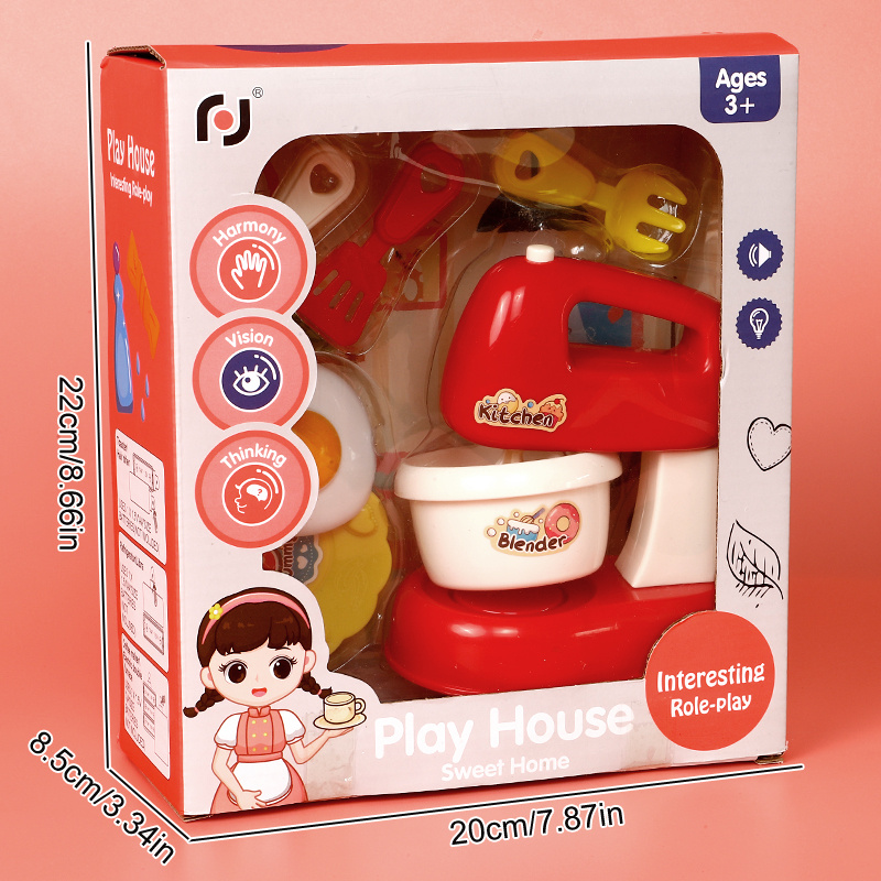 Simulation Electric Kitchen Toy Set With Cute Tumbler Cups - Temu