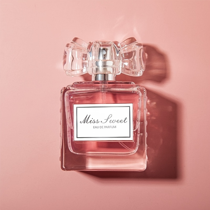 

Miss Sweet Perfume, Floral Notes, Rose, Peach, Vanilla, Freesia Fragrance, Long-lasting Eau De Parfum For Women, 50ml 1.7fl.oz