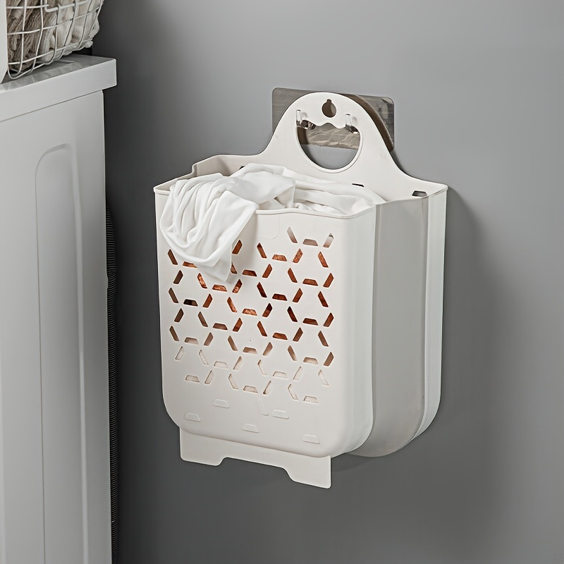 1pc Collapsible Laundry Basket Portable Dirty Clothes Storage Basket