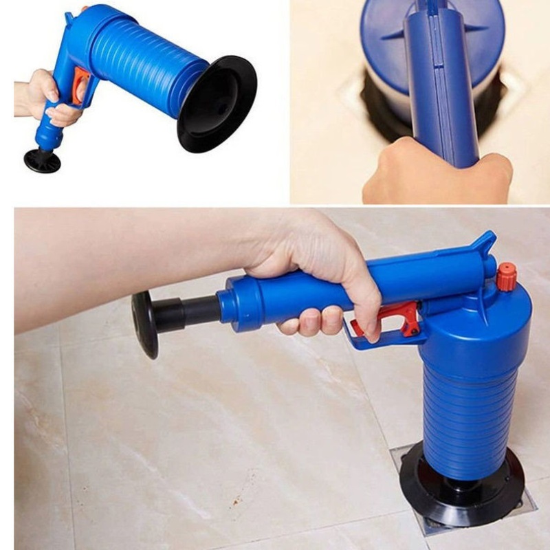 Drain Clog Remover Tools High Pressure Air Drain Blaster Gun Plumbing Tools Snake  Drain Clog Remover