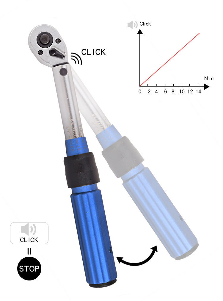 1/4 Preset Torque Wrench Set Torque 5 25nm Bicycle Torque Temu