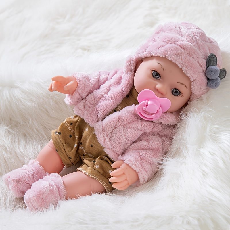 Mini girl cute face 16cm Bjd 1/12 Short Boy Hair Sleeping Pig Naked Body  Dress Up Fashion Dolls for Girls Gift DIY Toys - Realistic Reborn Dolls for  Sale