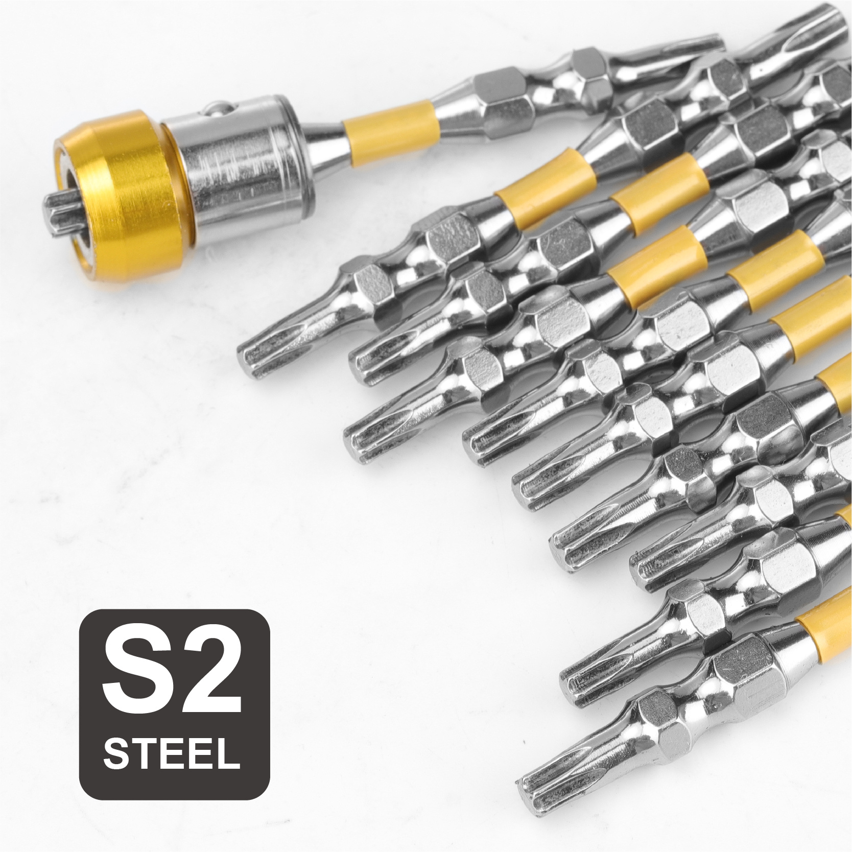 X10 Life Geinxurn T20t25 Impact Double End Screwdriver Bit, Power Bit