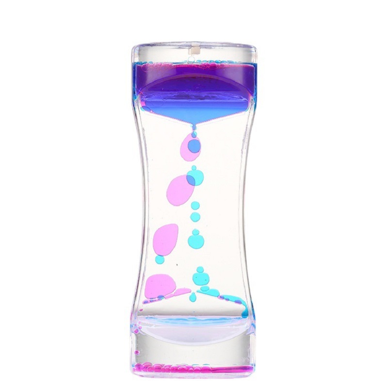 Liquid Motion Bubbler Timer: & Calming Visuals - Colorful Oil