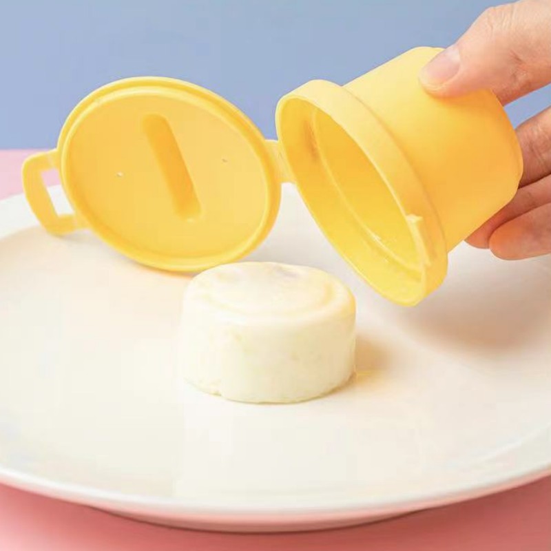 4pcs non stick silicone mini boiled egg mold cups     tools food contact safe breakfast egg soup molds details 3