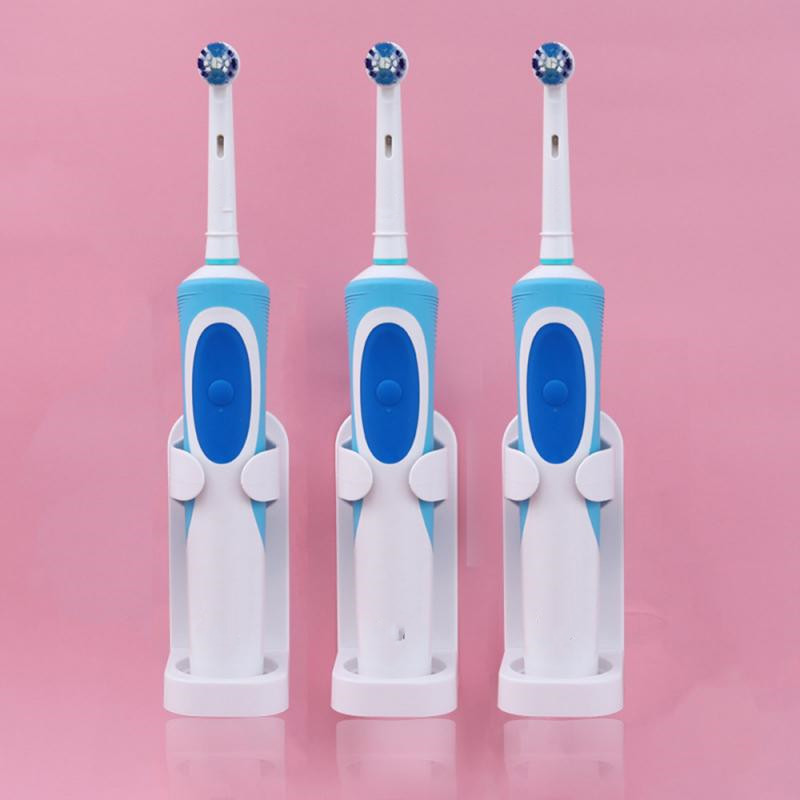 Soporte para cepillo de dientes eléctrico de montaje en pared Cepillo de  dientes eléctrico Soporte Base de cuerpo Traje de soporte para Oral B (2  PCS)