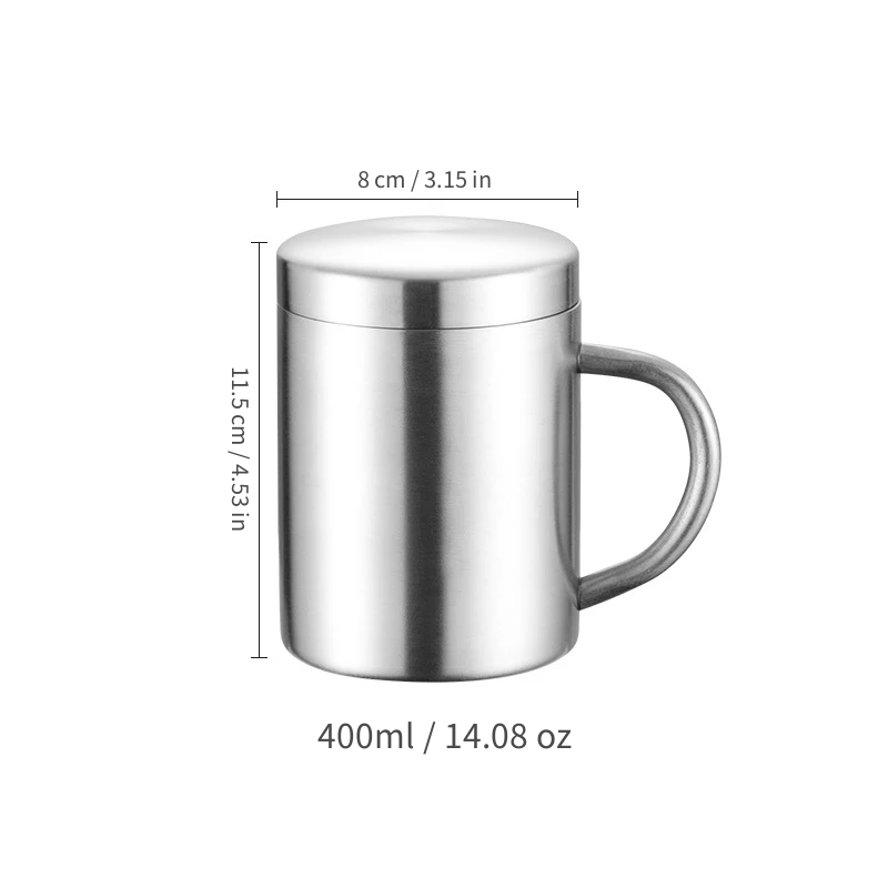 Keurig® 14-oz Stainless Steel Travel Mug