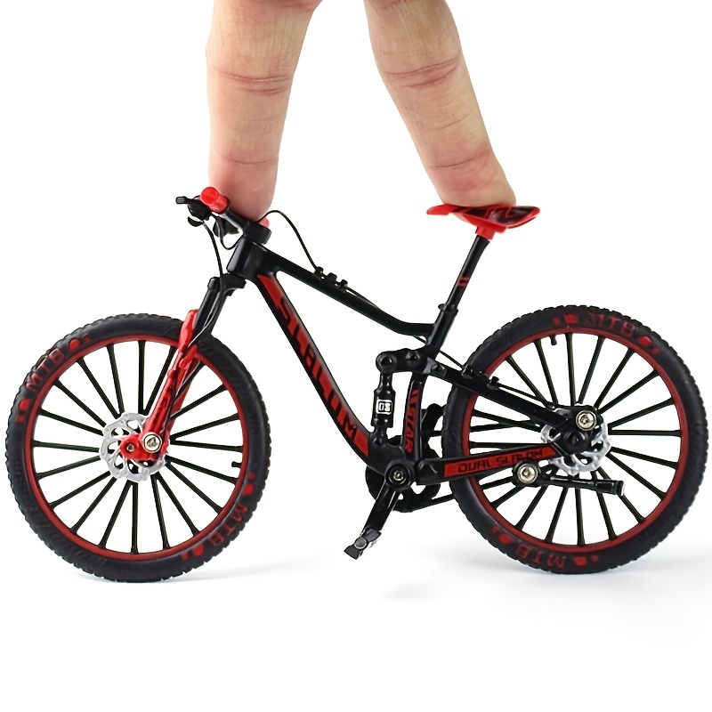 1:10 Scale Diecast Metal Bicycle Model Toys Racing Road Bike Miniature  Replica 
