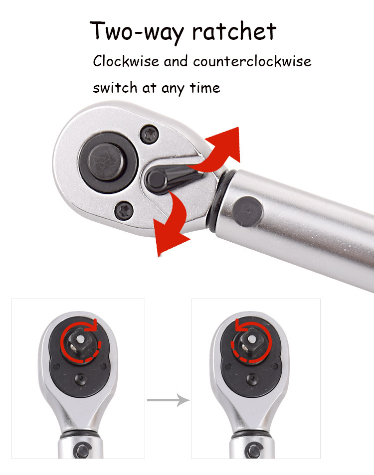 1/4 Preset Torque Wrench Set Torque 5 25nm Bicycle Torque - Temu