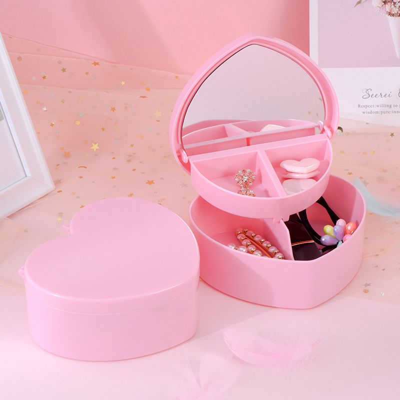 NEX Pink Jewelry Box, Jewelry Display Storage, Make up Storage Box