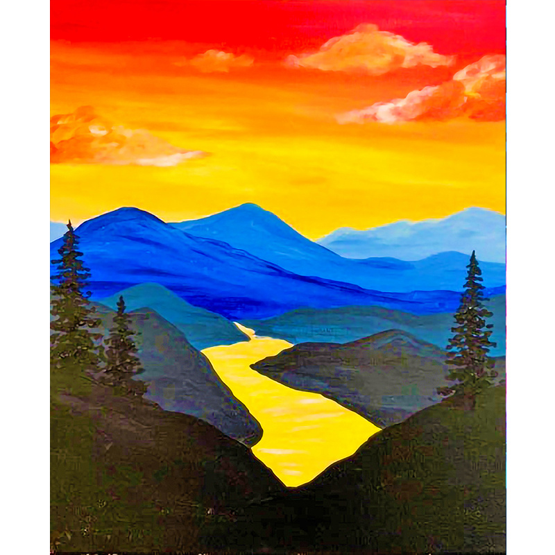 Landscape Diamond Painting Kits Full Diamond Diamond Painting Kits 5d