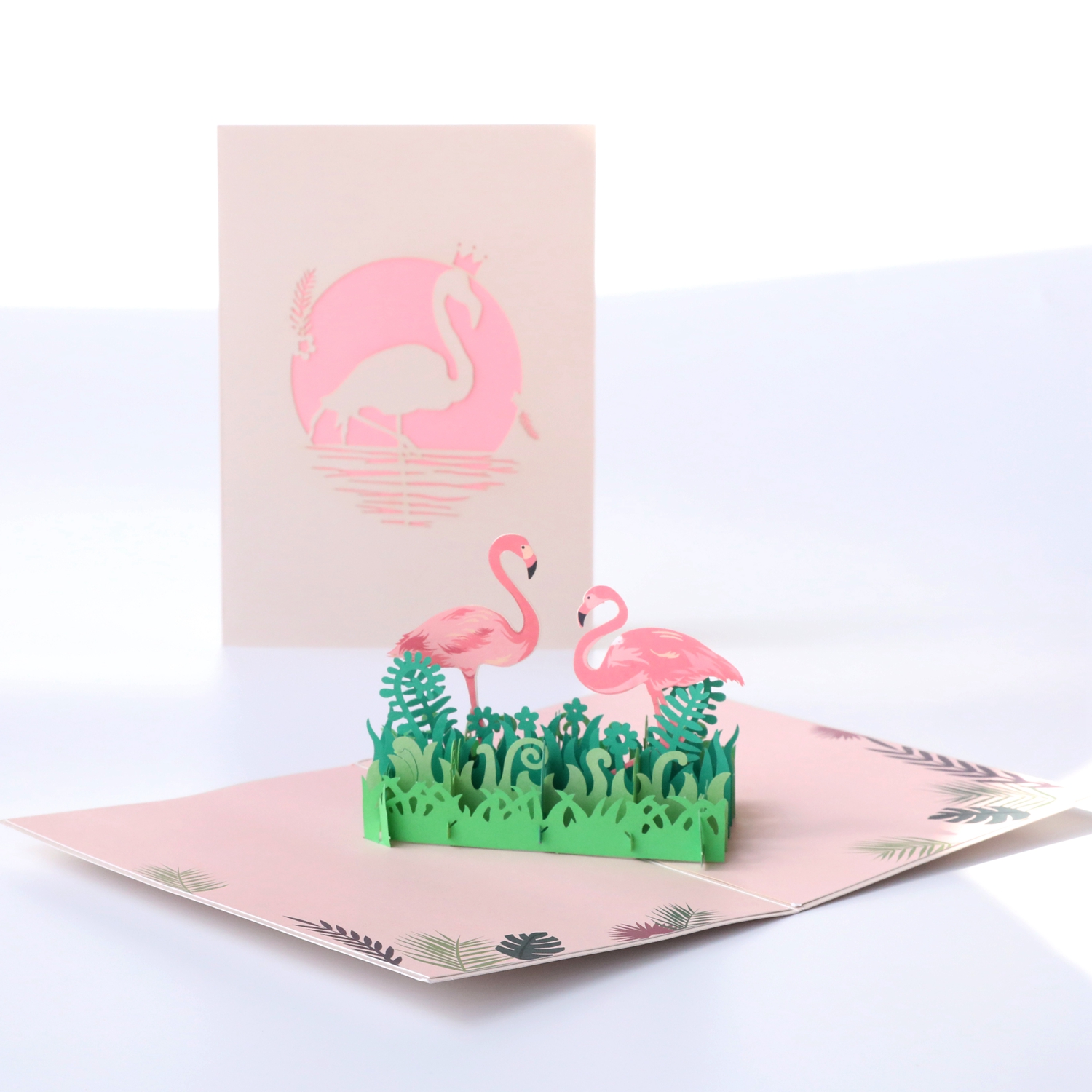 Flamingo Birthday Cards Handmade 3d Pop Birthday Cards - Temu Australia