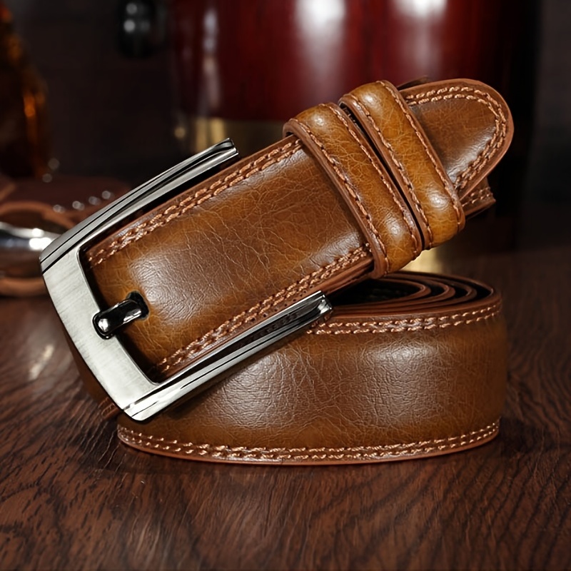 Boys shop leather belt