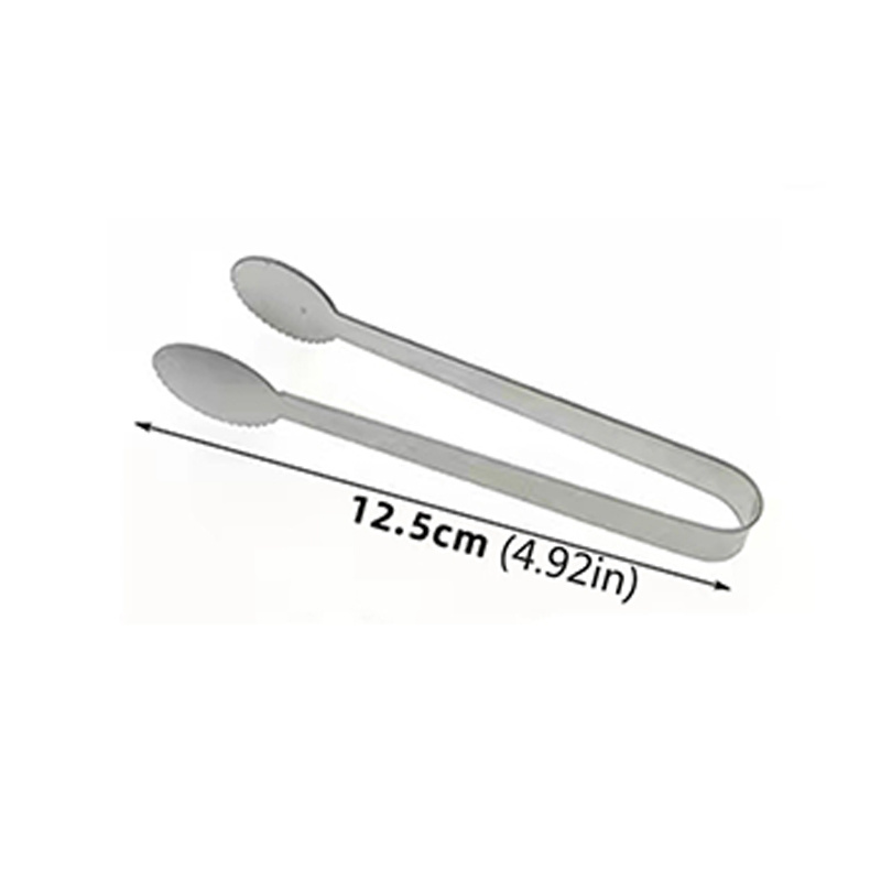 Bistro Small Kitchen Tongs, Black, Sold by at Home