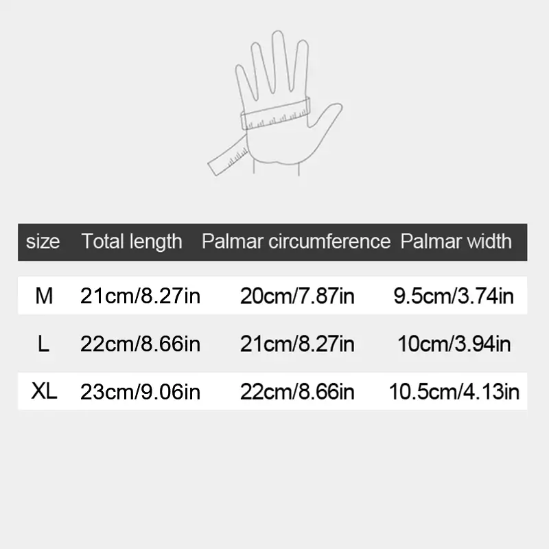 mens winter warm windproof waterproof warm touch screen usable gloves spandex material gloves details 1