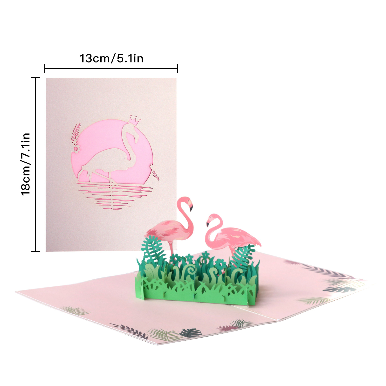 Flamingo Birthday Cards Handmade 3d Pop Birthday Cards - Temu Australia