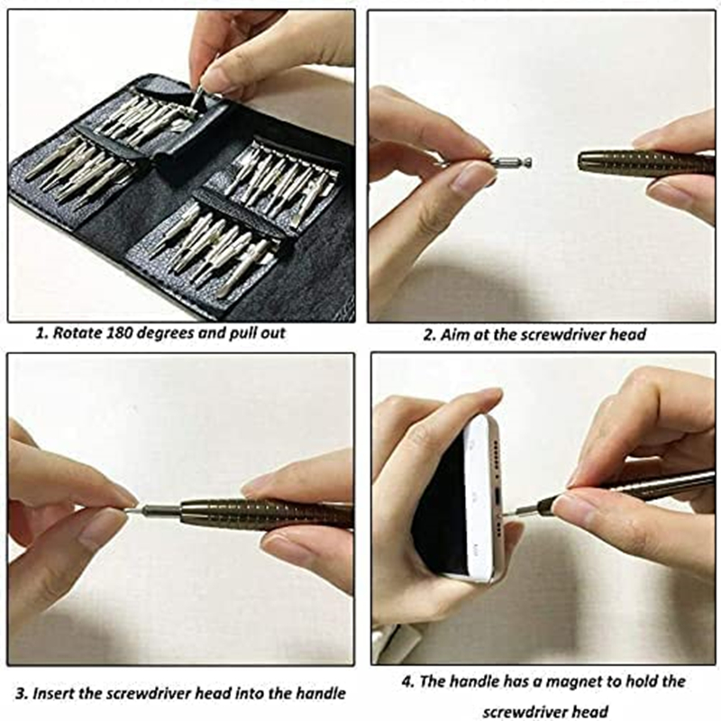 Professional 25 In 1 Precision Screwdriver Set For Electronics Repair
