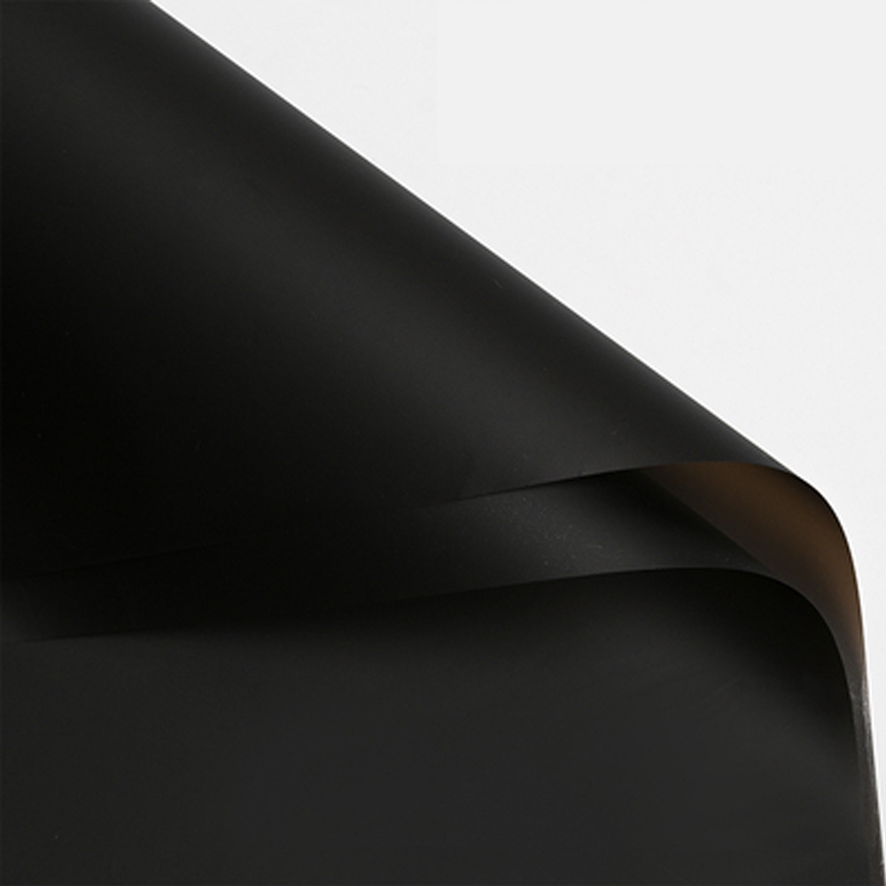  Matte Black Wrapping Paper