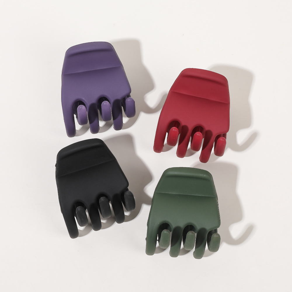 TEMU 4pcs Small Hair Claw Clips: For Thin & , 90' Look & Nonslip Matte