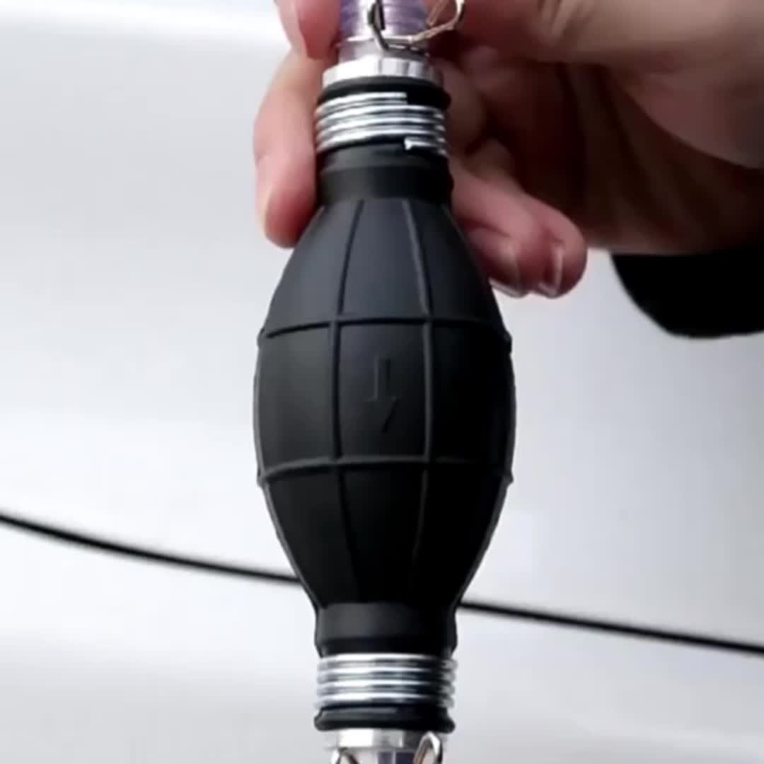 Hand Fuel Pump Line Rubber Aluminum Hand Fuel Primer Bulb - Temu