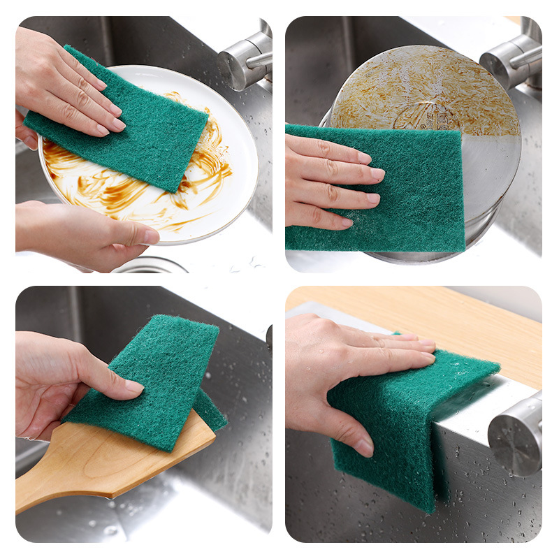 4 Esponjas Limpieza Súper Rey Lavado Cocina Estropajo Lavar - Temu