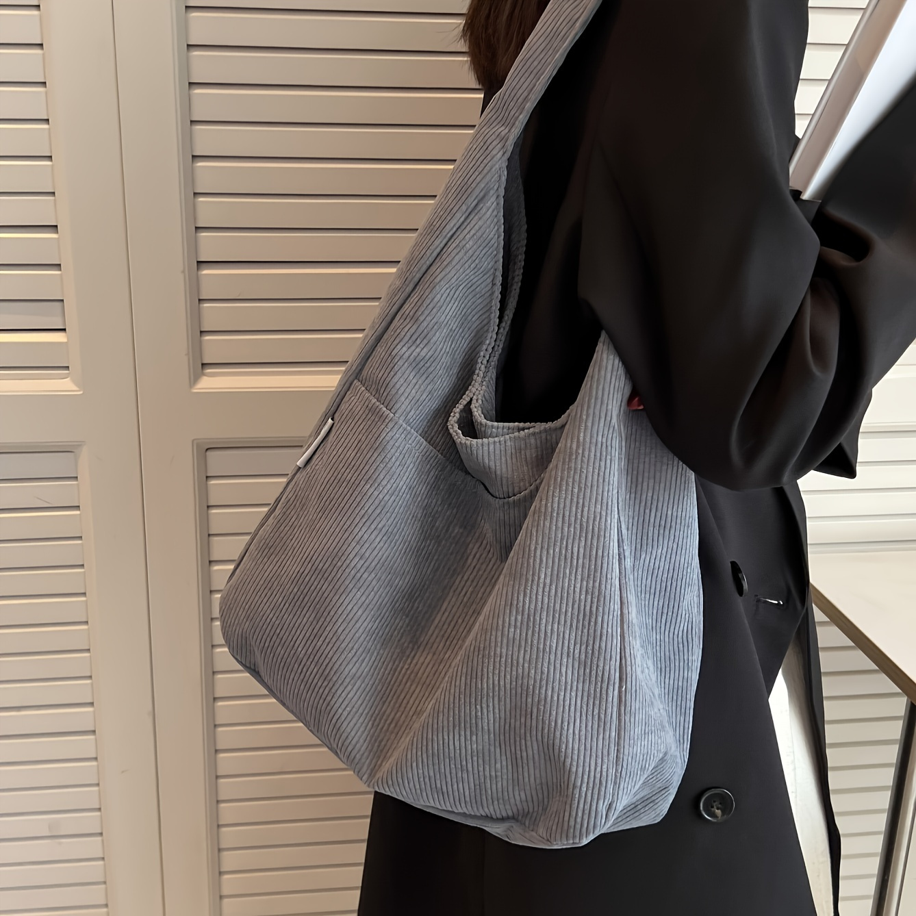 2023 new women's bag single shoulder crossbody bag retro casual large  capacity Tote bag
