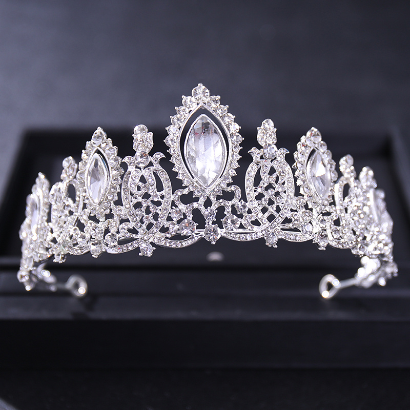 Crystal Tiaras Crown Bride Headband Pageant - Temu