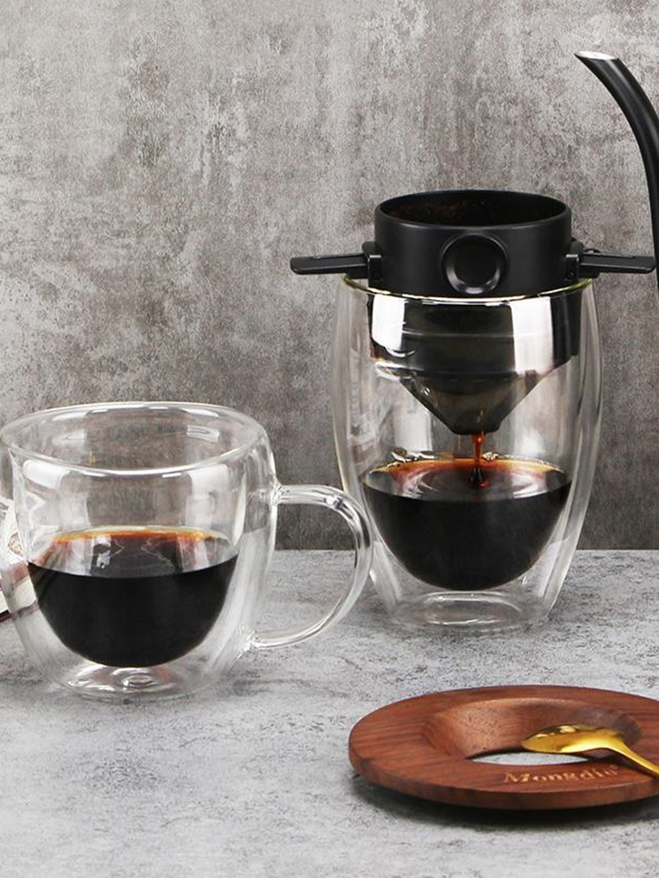 Folding Pour Over Coffee Maker Paperless Foldable Coffee Temu