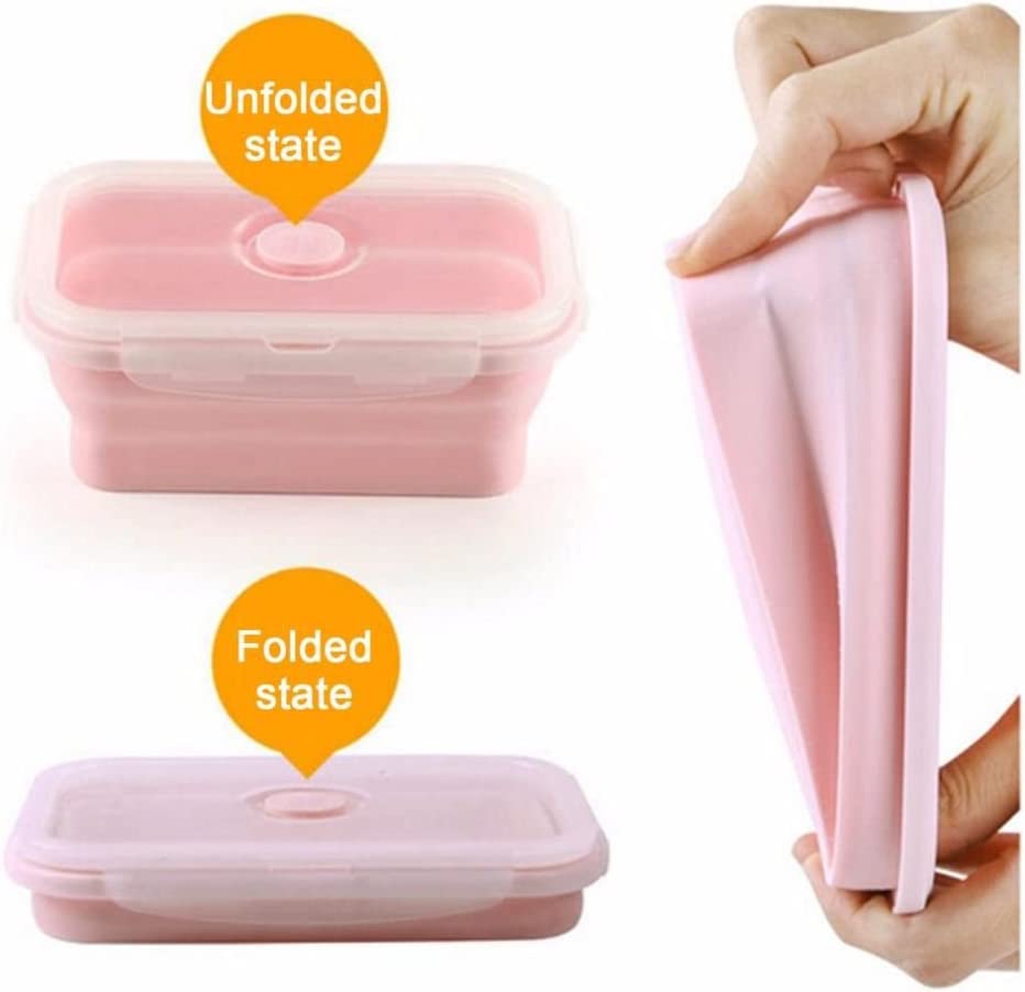 1pc Conteneur De Stockage D'aliments En Silicone Pliable - Temu Canada