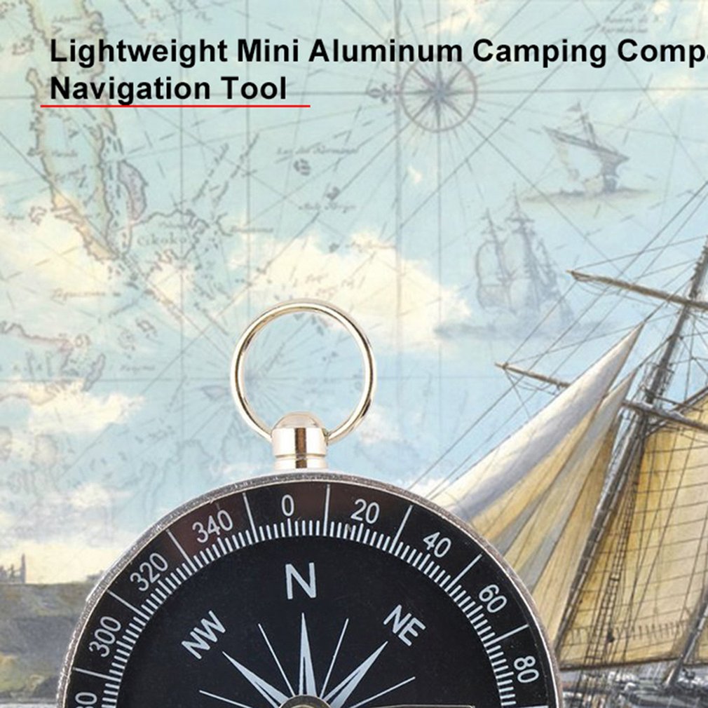 Lightweight Aluminum Outdoor Travel Compasses The Perfect Mini Camping Hiking Navigation Tool 2147