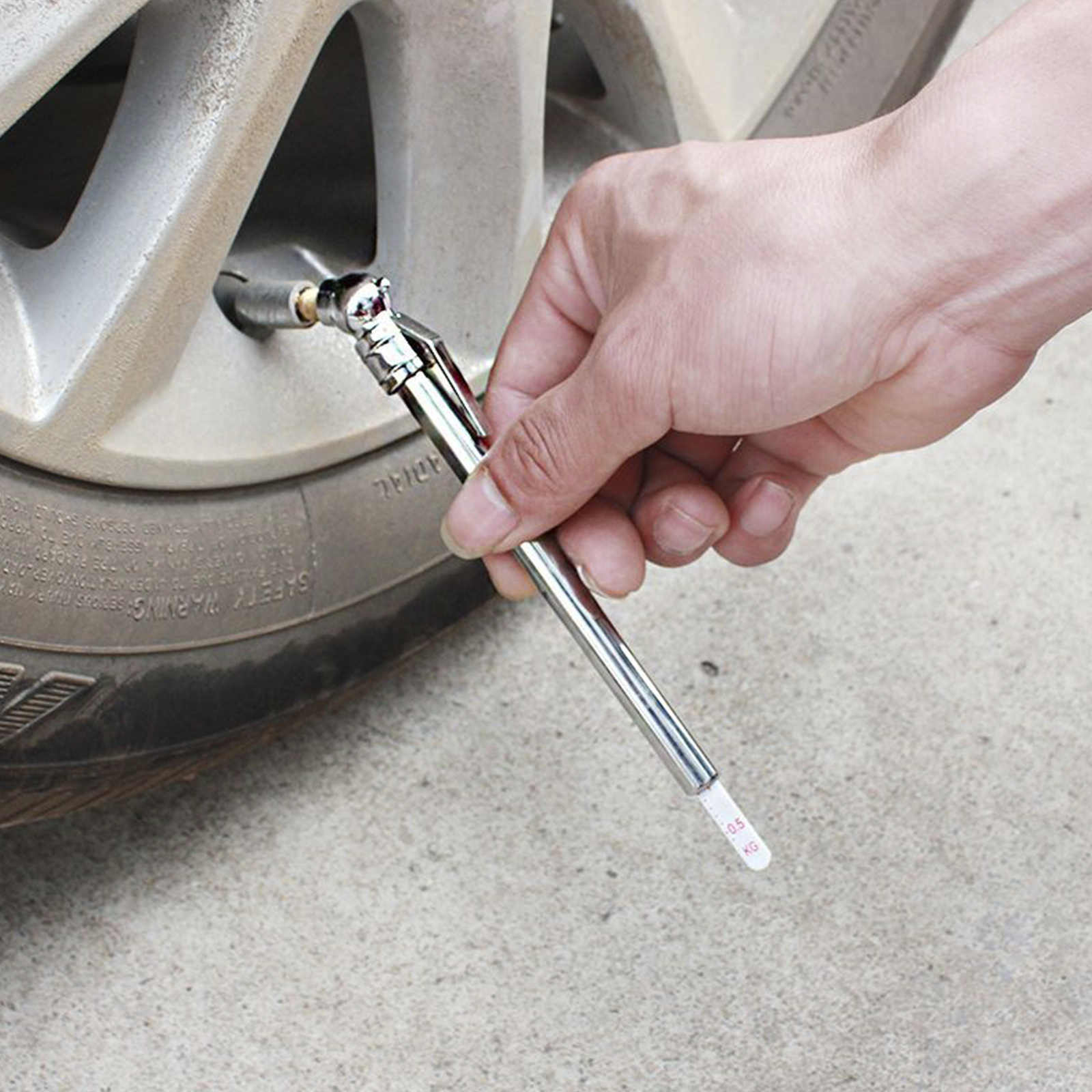 Accurately Measure Your Tire Pressure with this Portable Tire Pressure Pen!