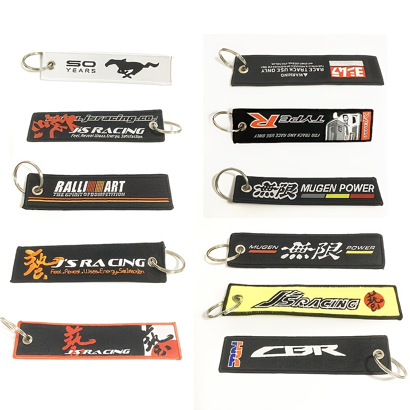 Mugen Key Chain Jet Tag Yellow