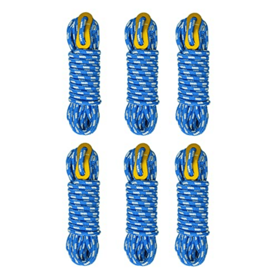 Camping Rope Reusable Thickened Windproof Polyester Silk