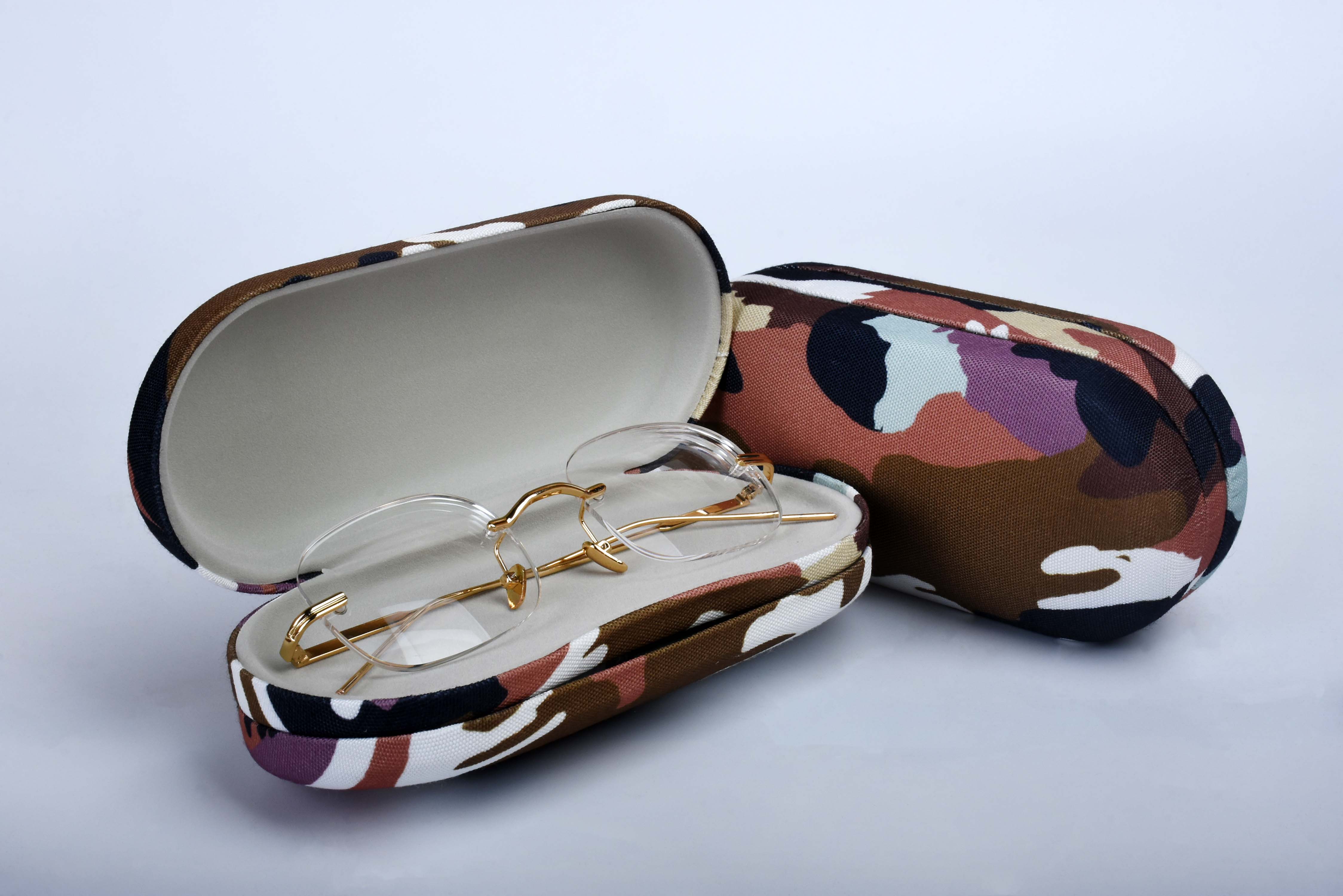 Leather Double Eyeglass Contact Lens Case Perfect Travel Temu