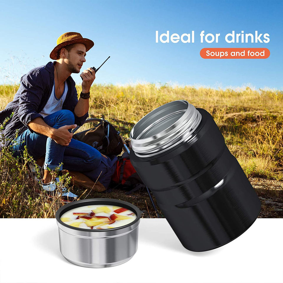 Insulated Thermal Cup For Hot Food Keep Your Soup Soup - Temu