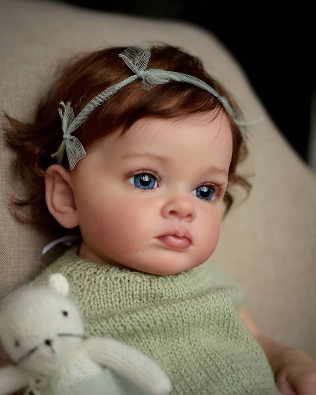 Adorable 23 Reborn Baby Doll Handmade Lifelike Newborn Girl - Temu